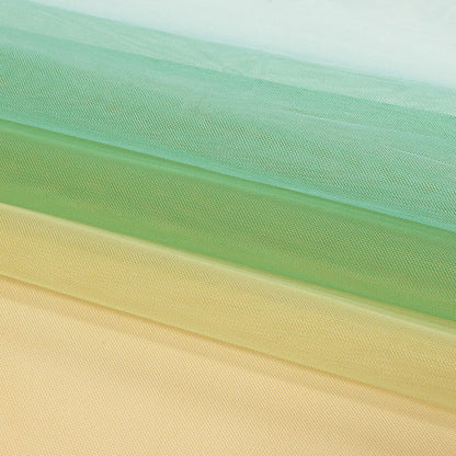 Ombre Stripes Shadow Tulle - Rainbow