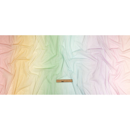 Ombre Stripes Shadow Tulle - Rainbow