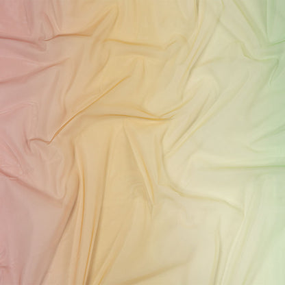 Ombre Stripes Shadow Tulle - Rainbow