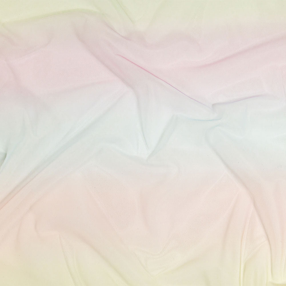 Ombre Stripes Shadow Tulle - Pastel Rainbow