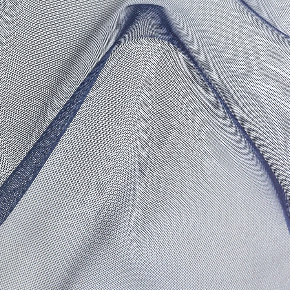 Ombre Shadow Tulle - Navy and Blush - Detail