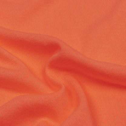 Neon Coral Recycled Polyester Jersey