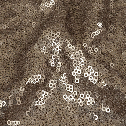 Mesh with Baby Sequins - Sand - Mariah Collection Detail