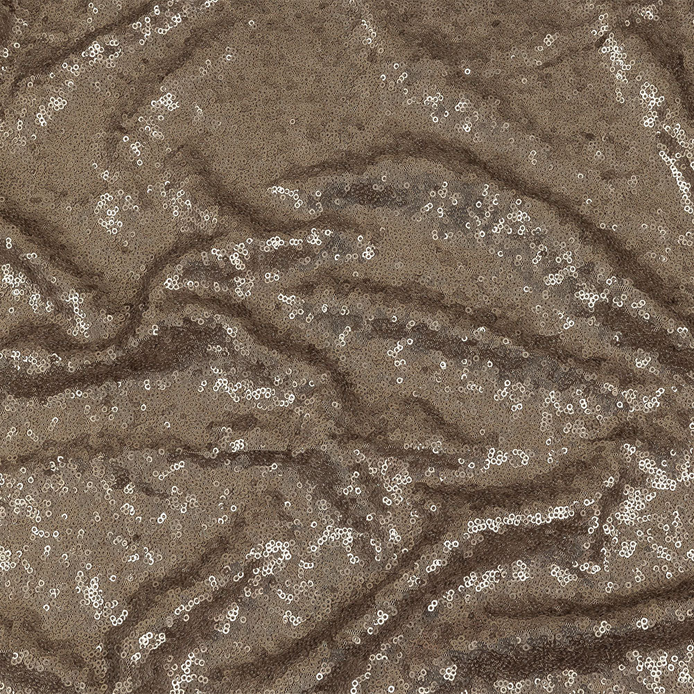 Mesh with Baby Sequins - Sand - Mariah Collection