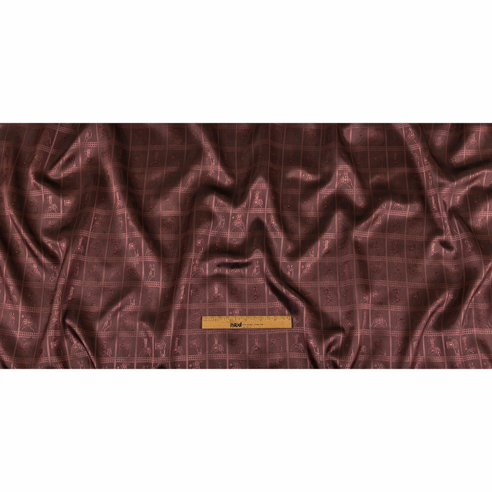 Dusty Rose Picturesque Jacquard Lining - Full