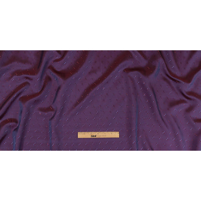 Xs Jacquard Lining - Red and Navy Bi-Color