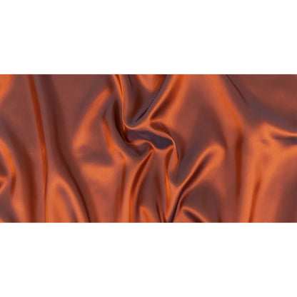 Iridescent Twill Lining - Orange and Aqua