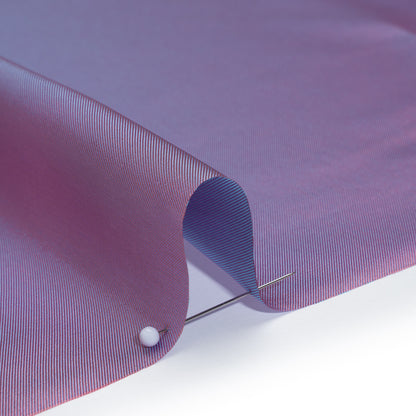 Iridescent Twill Lining - Pink and Aqua Detail