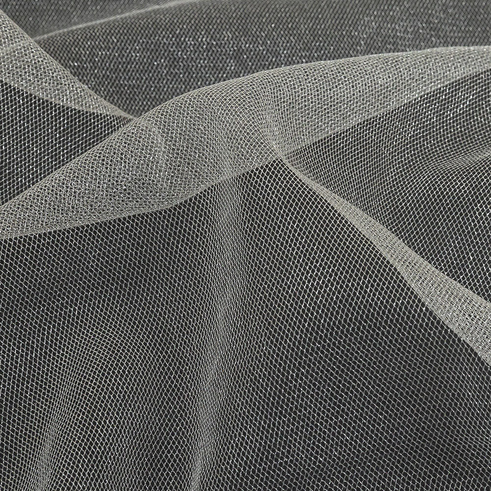 Shimmering Soft Tulle - White - Kallisto Collection - Detail