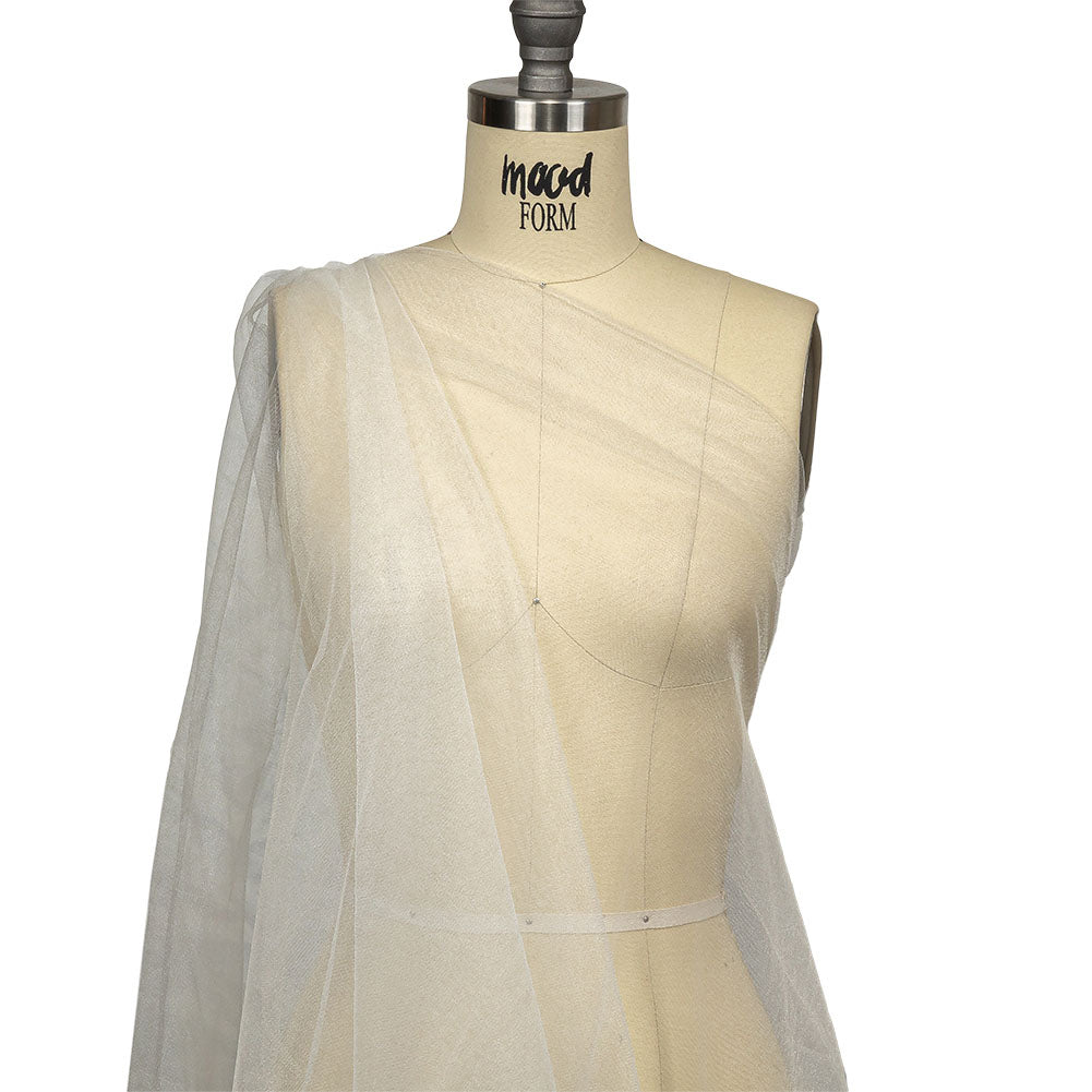 Shimmering Soft Tulle - White - Kallisto Collection - Drape