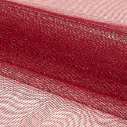 Shimmering Soft Tulle - Wine - Kallisto Collection