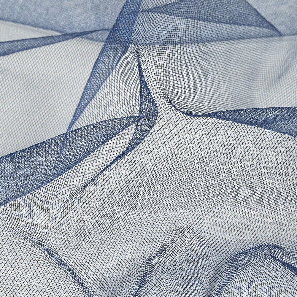 Shimmering Soft Tulle - Navy - Kallisto Collection - Detail