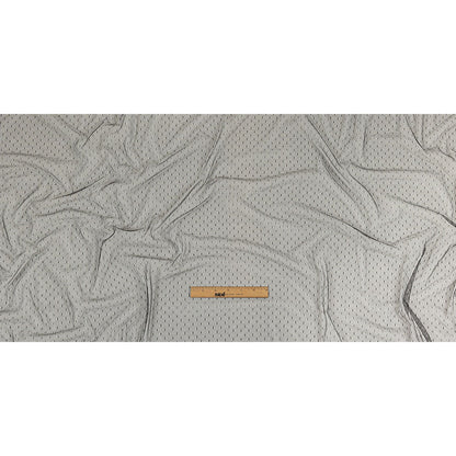 Point D'Esprit Tulle - Stretch Limo Black - Remi Collection
