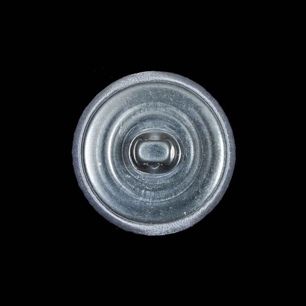 White Silk Covered Button - 36L/23mm Detail