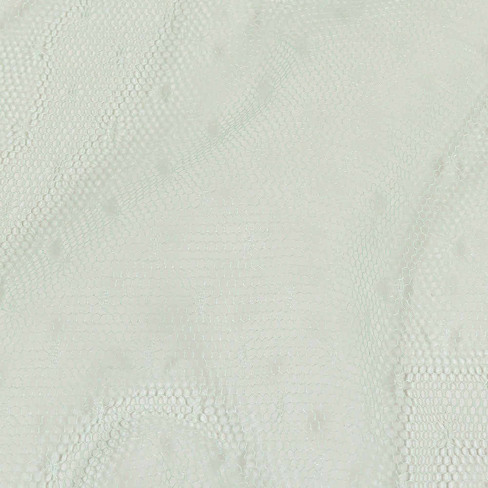 Point D'Esprit Tulle - Mint - Remi Collection - Detail