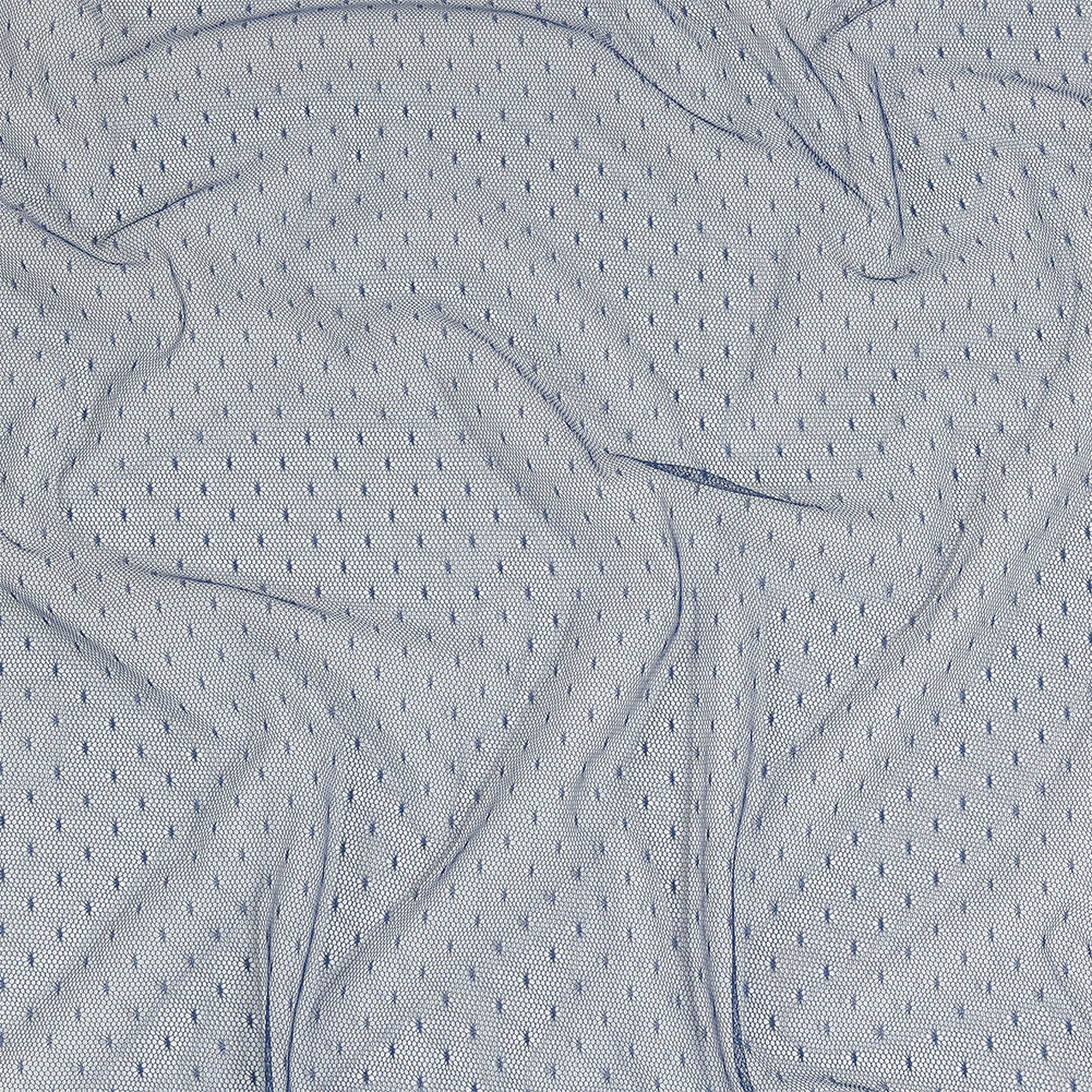 Point D'Esprit Tulle - Navy - Remi Collection