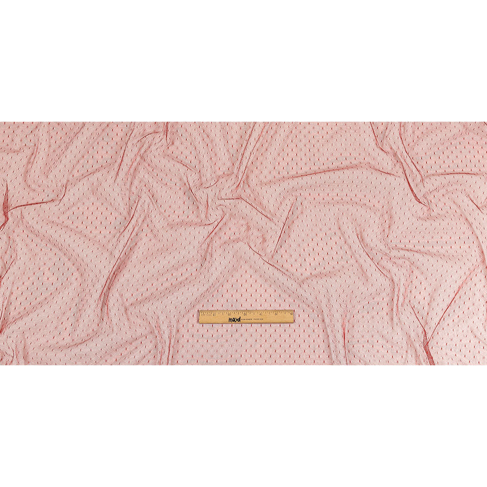 Point D'Esprit Tulle - Wine - Remi Collection - Full