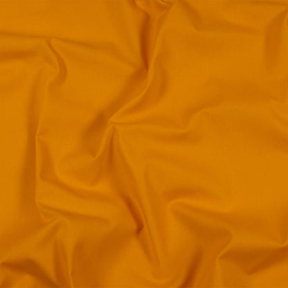 Golden Yellow Polyester and Cotton Poplin
