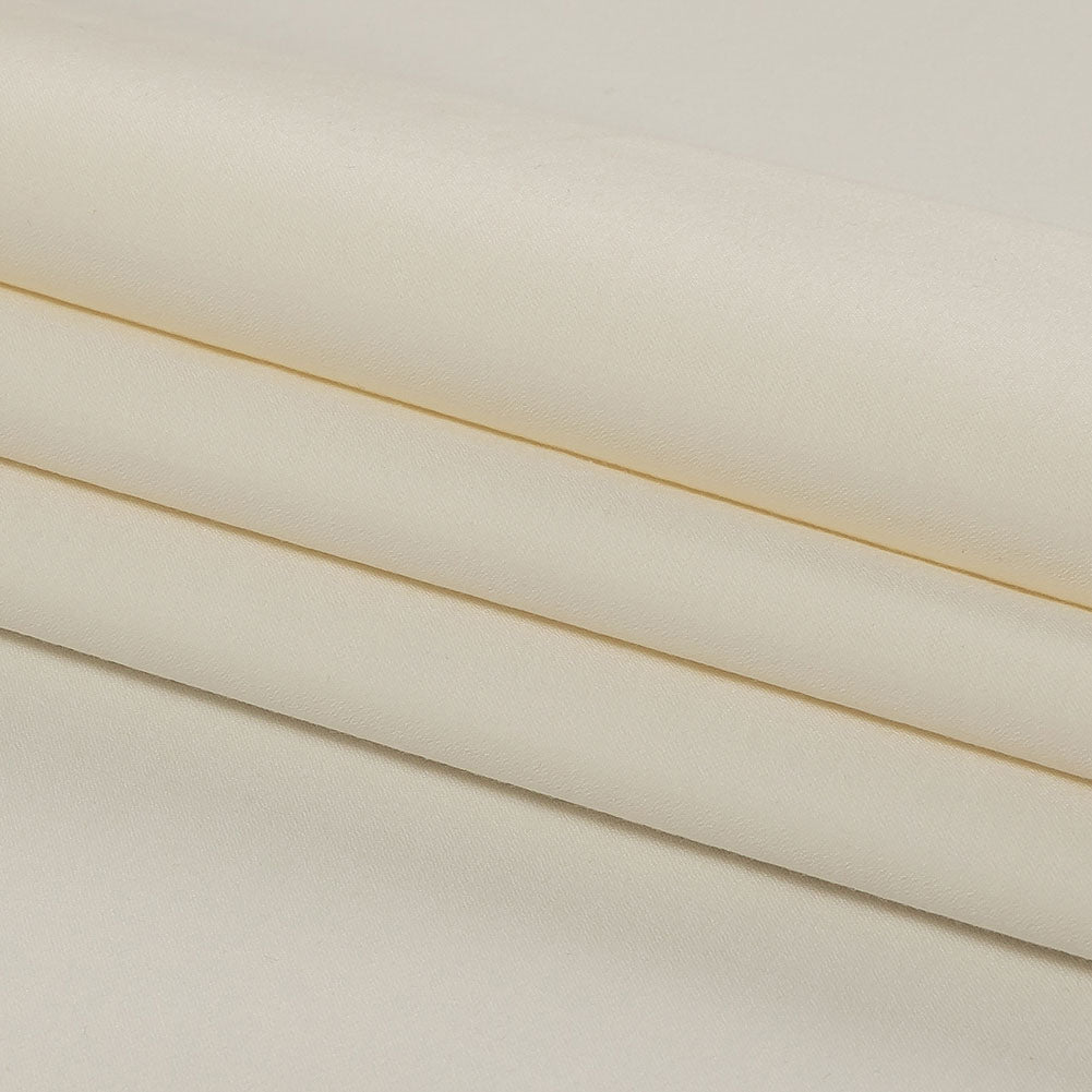 Whisper White Stretch Cotton Woven Folded
