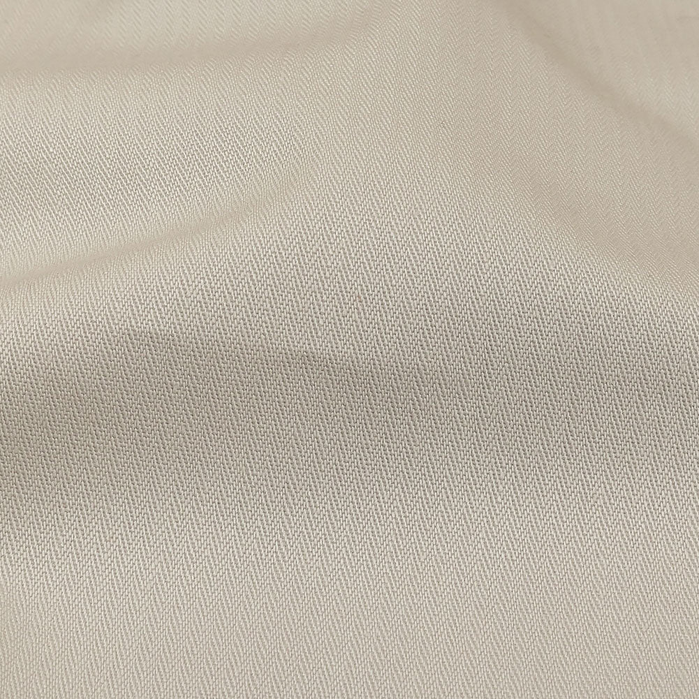 Light Gray Cotton Broken Twill Detail