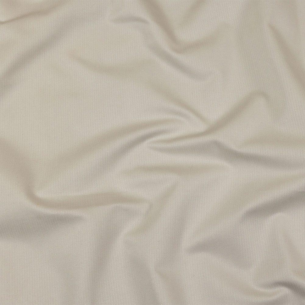 Light Gray Cotton Broken Twill