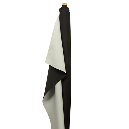 Double Faced Stretch Neoprene 3yd Bundle - Black and White - Wave Collection