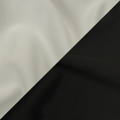 Double Faced Stretch Neoprene 3yd Bundle - Black and White - Wave Collection