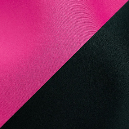 Double Faced Stretch Neoprene 3yd Bundle - Vulcan and Raspberry Rose - Wave Collection