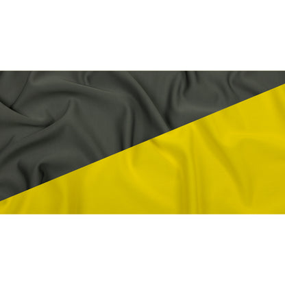 Double Faced Stretch Neoprene 3yd Bundle - Magnet and Maize - Wave Collection