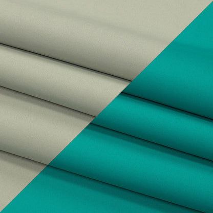 Double Faced Stretch Neoprene 3yd Bundle - Metal and Tile Blue - Wave Collection