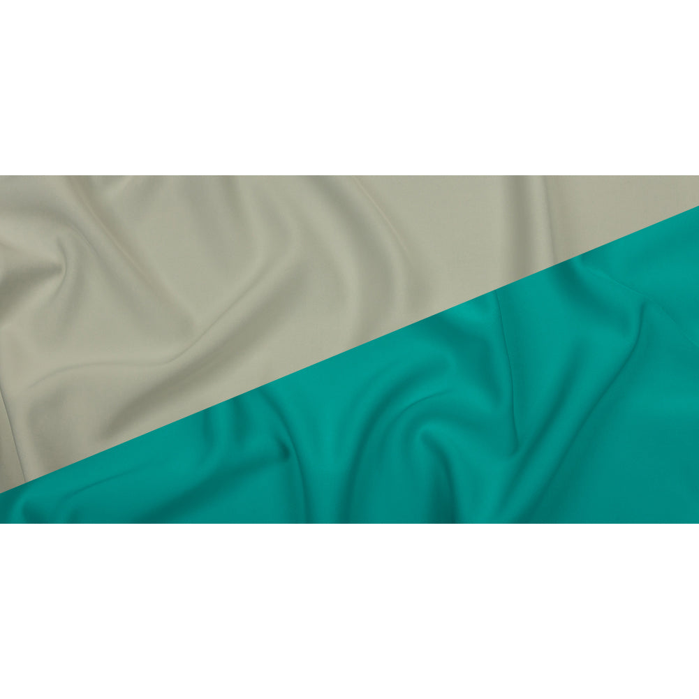 Double Faced Stretch Neoprene 3yd Bundle - Metal and Tile Blue - Wave Collection - Full