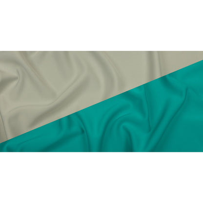 Double Faced Stretch Neoprene 3yd Bundle - Metal and Tile Blue - Wave Collection