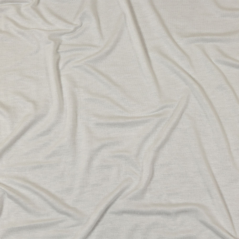 Ultra-Soft Rayon Jersey - White - Cyrus Collection