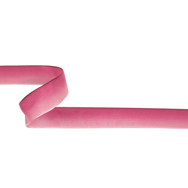 Hot Pink Ombre Wire Edged Ribbon - 0.875"
