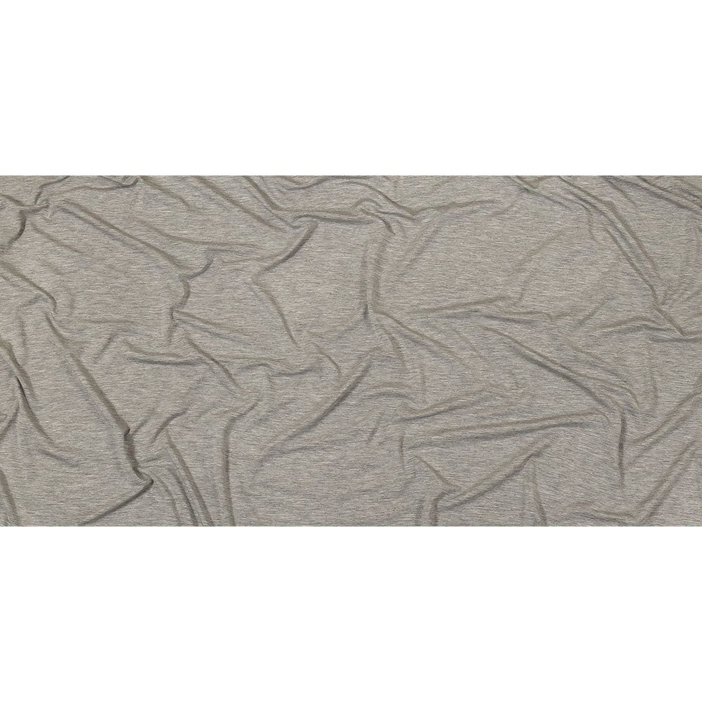 Ultra-Soft Rayon Jersey - Heathered Gray - Cyrus Collection - Full