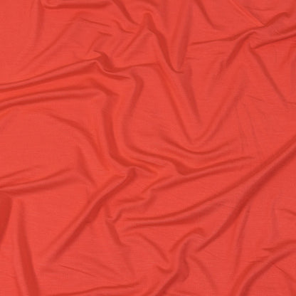 Ultra-Soft Rayon Jersey - Deep Coral - Cyrus Collection