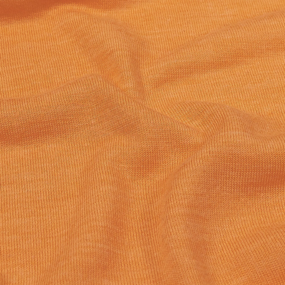 Creamsicle Striated Polyester Jersey Detail