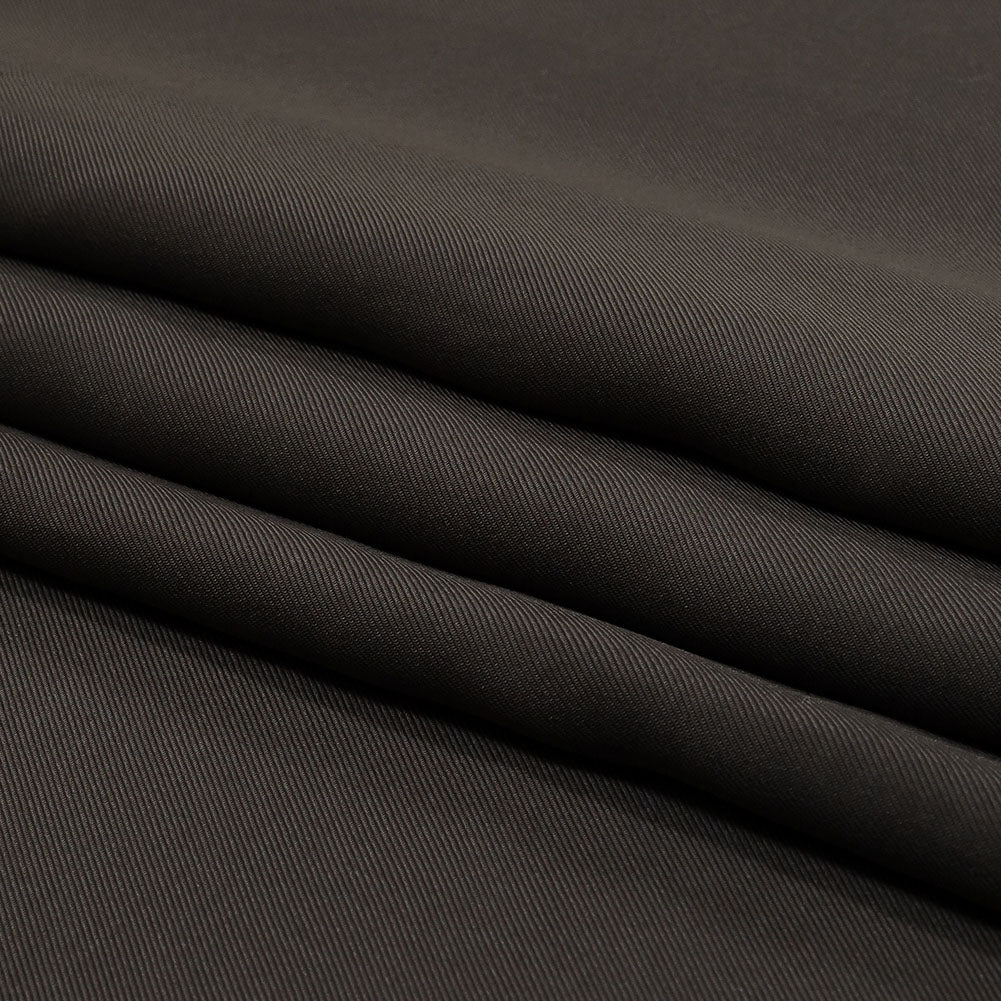 The Row Graphite Fluid Polyester Twill Folded