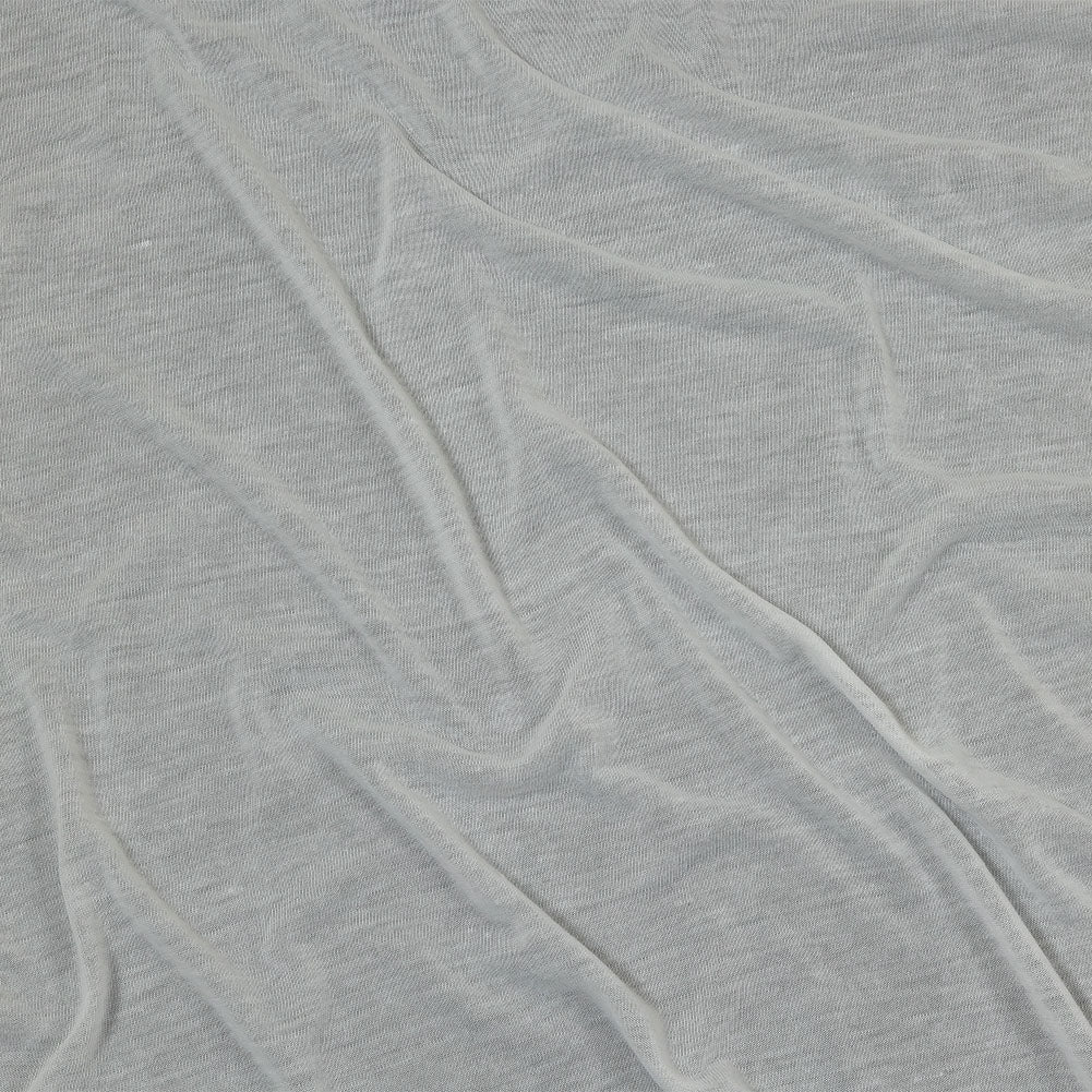 White Lightweight Polyester Sweater Knit