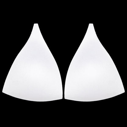 White Triangle Bra Cup - Size 04 Detail