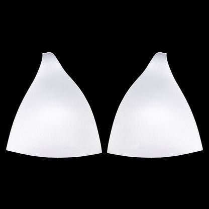 White Triangle Bra Cup - Size 14 Detail
