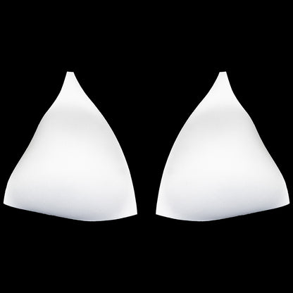 White Triangle Bra Cup - Size 18