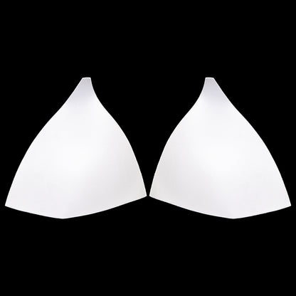White Triangle Bra Cup - Size 22 Detail
