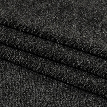 Heathered Charcoal Ultra Soft Stretch Rayon Jersey Folded