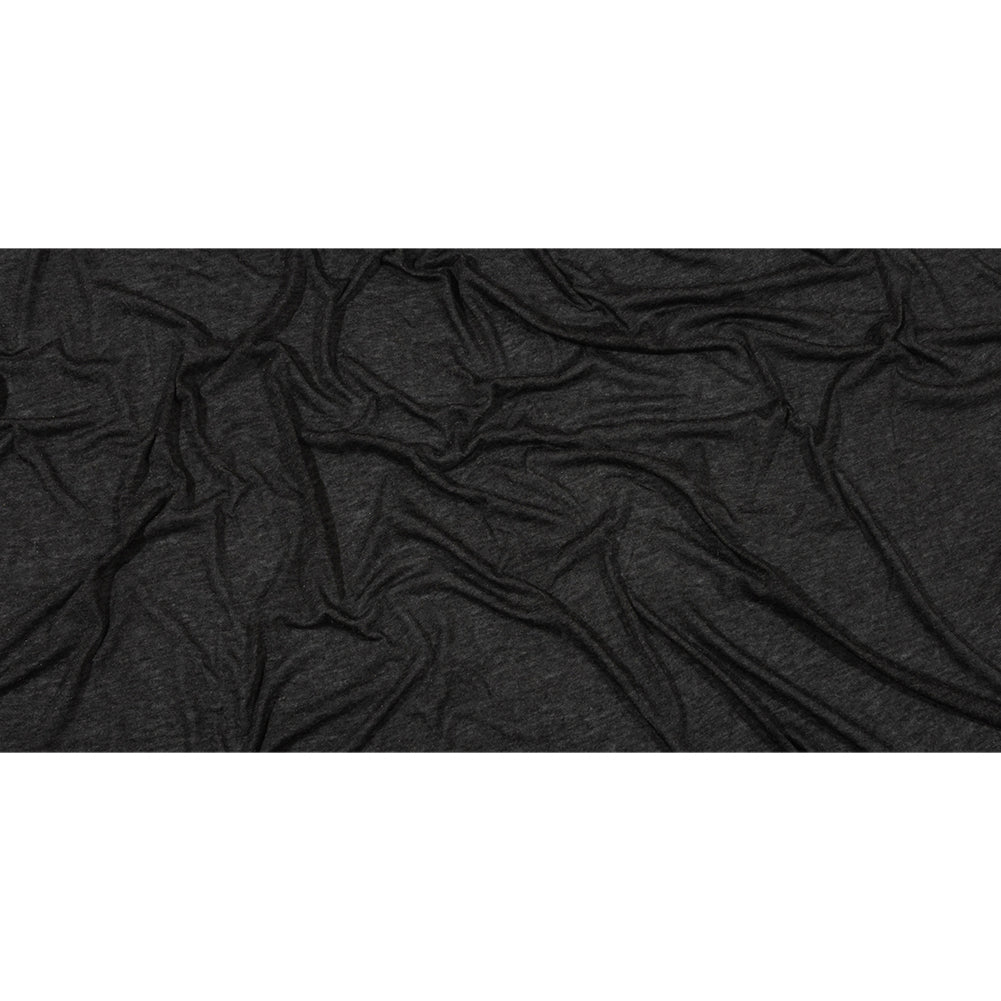 Heathered Charcoal Ultra Soft Stretch Rayon Jersey Full