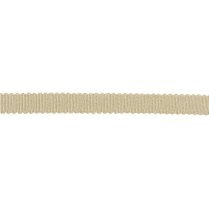 Taupe Recycled Polyester Petersham Grosgrain Ribbon - 6mm