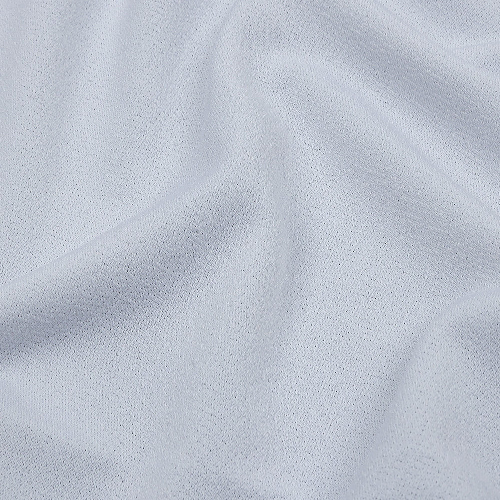 Stretch Polyester Crepe Knit - White - Arabesque Collection - Detail