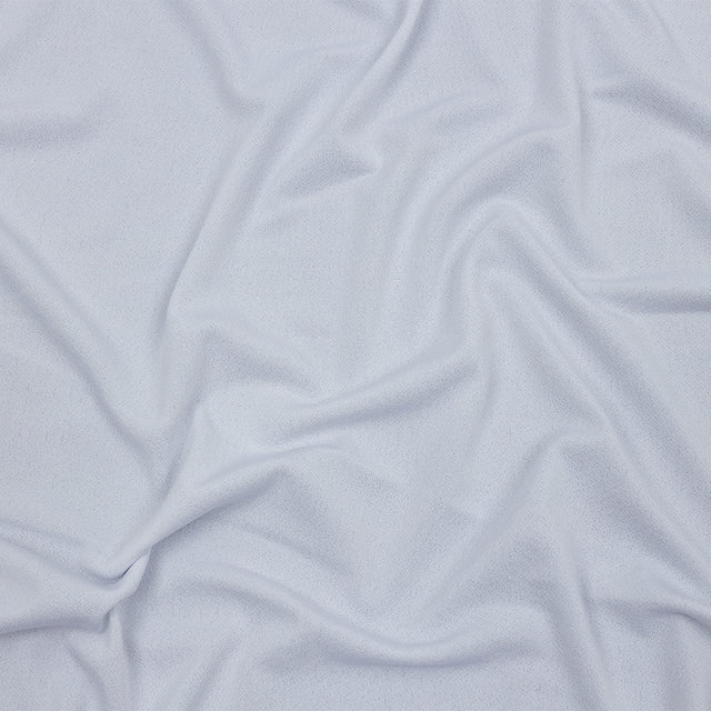 Stretch Polyester Crepe Knit - White - Arabesque Collection