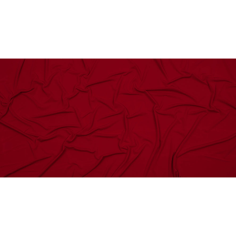 Stretch Polyester Crepe Knit - Tango Red - Arabesque Collection - Full