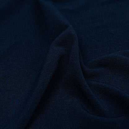 Stretch Polyester ITY Jersey - Navy - Isadora Collection